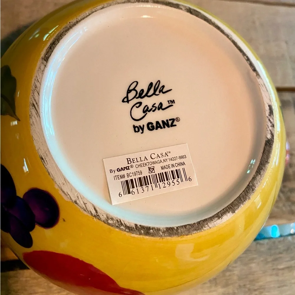 🔥Bella Casa by Ganz Dip Bowl w/Spreader🔥 NWT